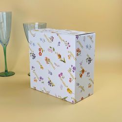 Lenardi 109-222 Тортовница 30х25см на ножке с крышкой КРОКУС в под.уп.(х4)Фарфор