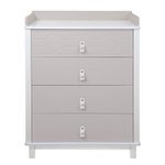 Пеленальный комод Sweet Baby Nuovo Кашемир/белый