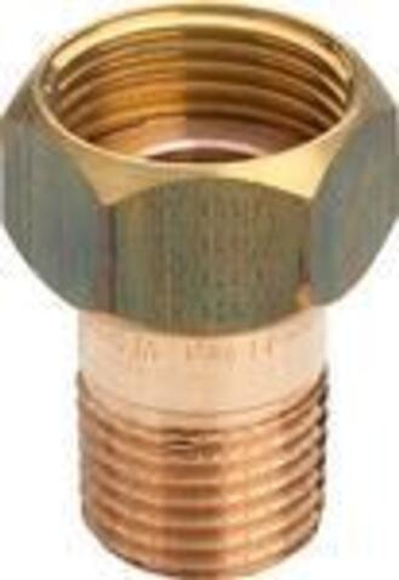 Соединение Viega с накидной гайкой НВ 1"х1 1/4'', плоская прокладка, бронза
