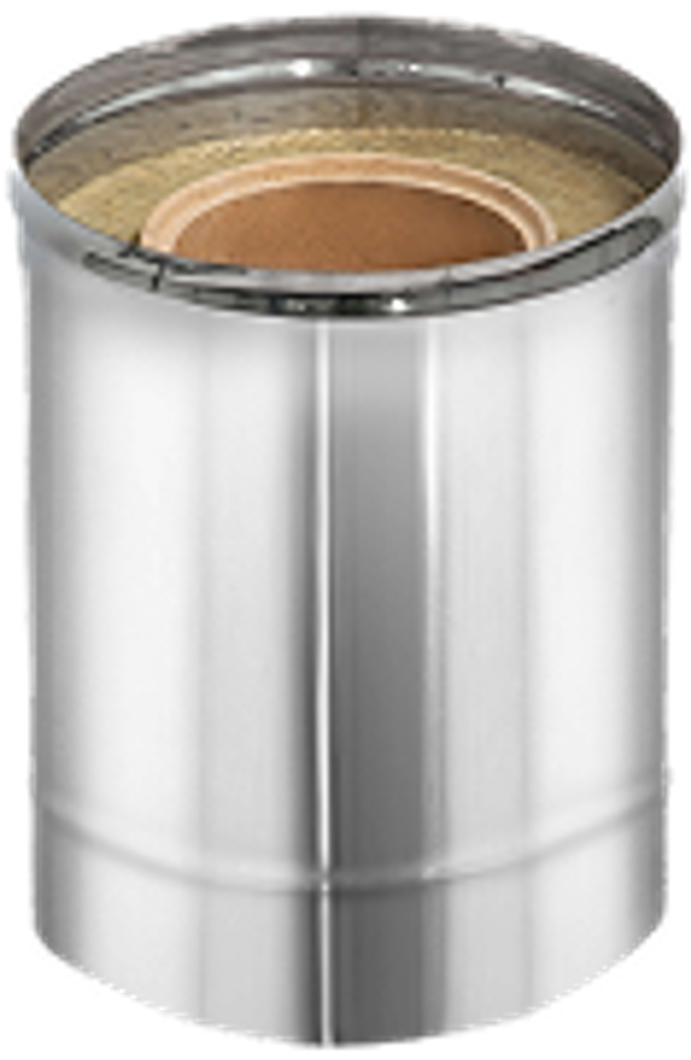 Керамический дымоход с кожухом из нержавейки Tonrohr Inox 160/280