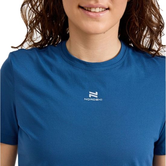 Женская футболка NORDSKI Upcast W Indigo фото 4