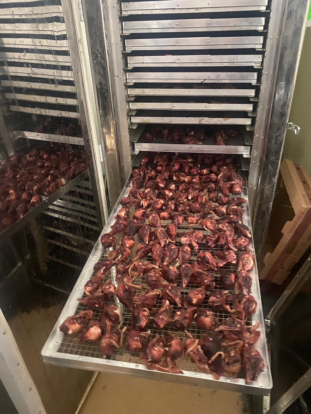 Головы куриные (сушеное лакомство) (цена за 100гр)