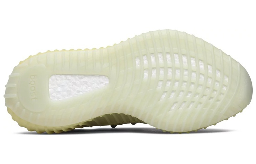 Adidas originals Yeezy Boost 350 V2 swamp "marsh" side through gypsophila non-slip wear-resistant low-cut life casual shoes for men and women the same yellow