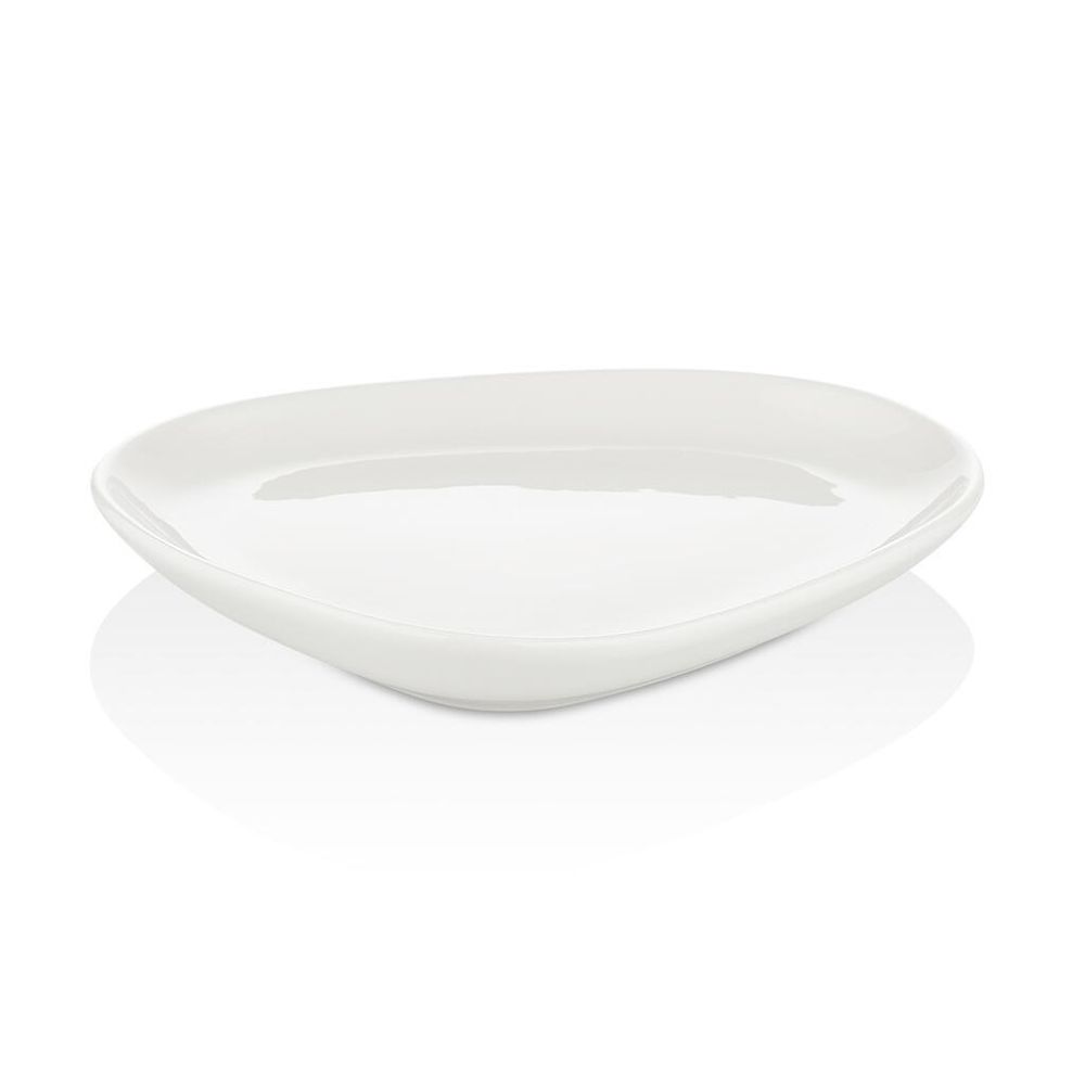Тарелка 26*22,5 см h2,7 см овальная White Island By Bone Innovation [6]
