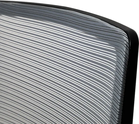 Кресло Hanson серая сетка, матовый алюминий