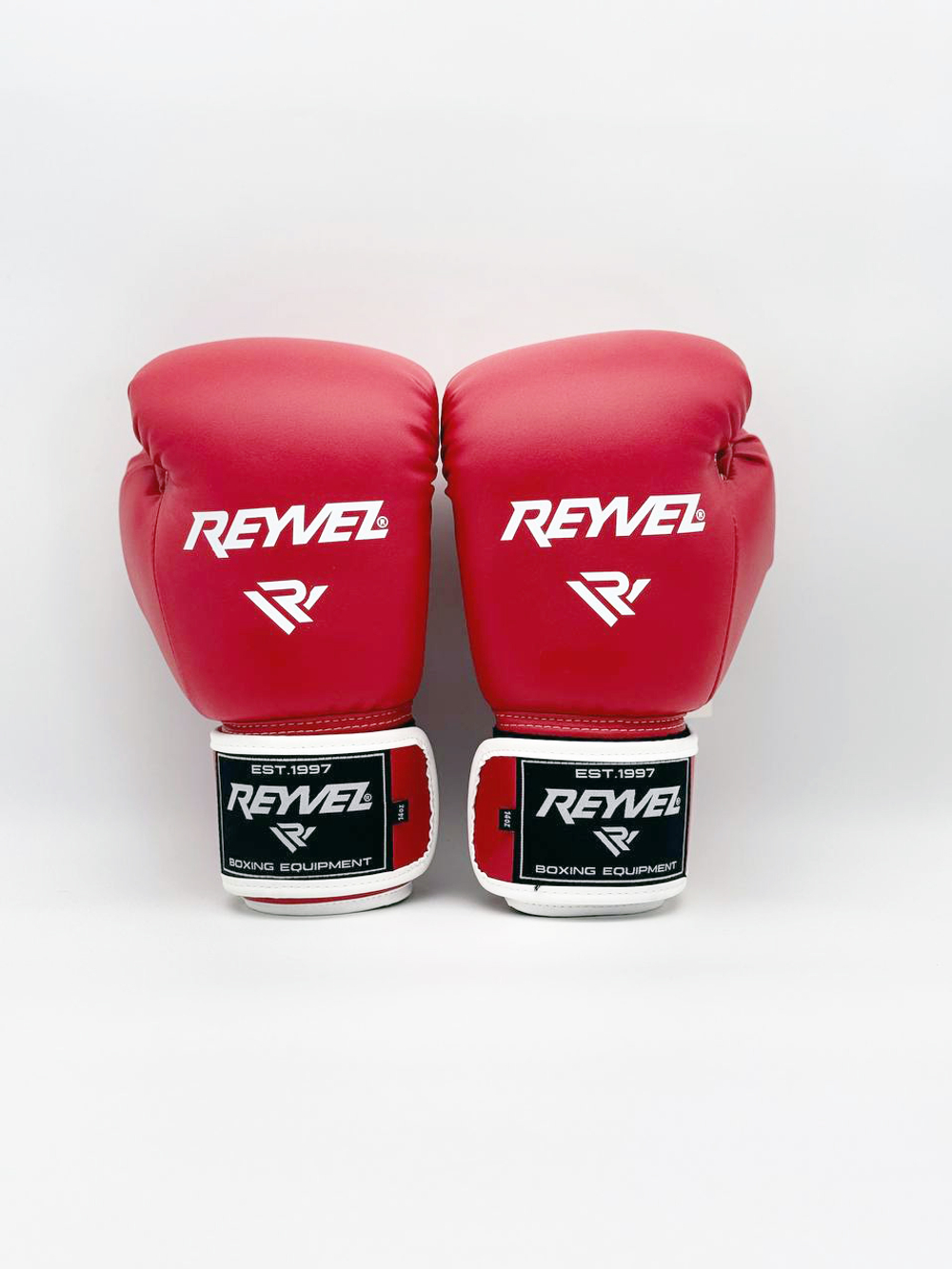 Перчатки боксёрские Reyvel Винил 80 (Красные)