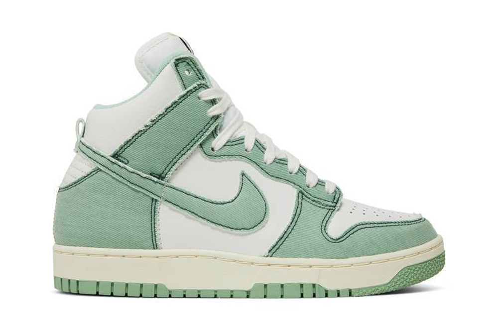 Кроссовки Nike Dunk "Green Denim" (Женская размерная сетка)