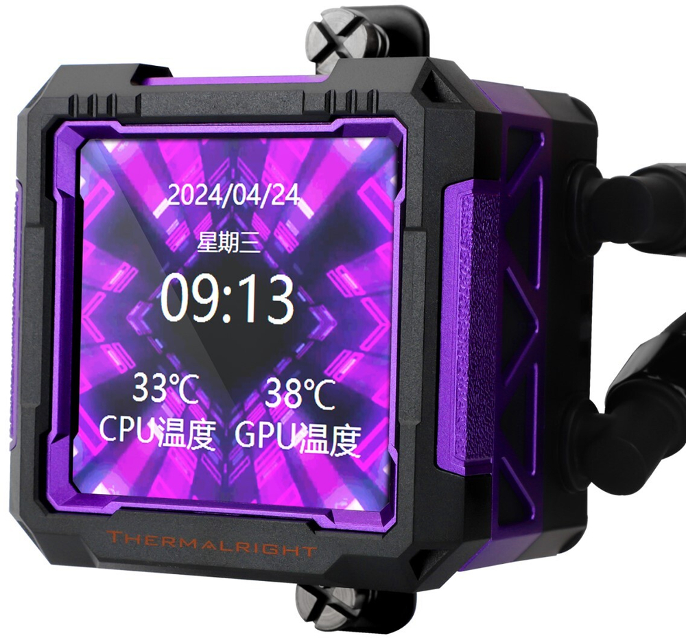 Система охлаждения жидкостная Thermalright Frozen Warframe PRO 360 Black ARGB