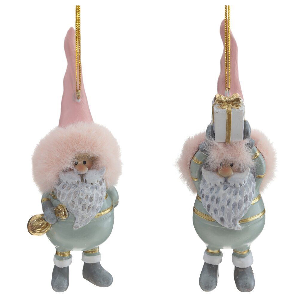 GAEM Изделие декоративное подвесное "Дед Мороз", L5 W4 H12 см, 2в.