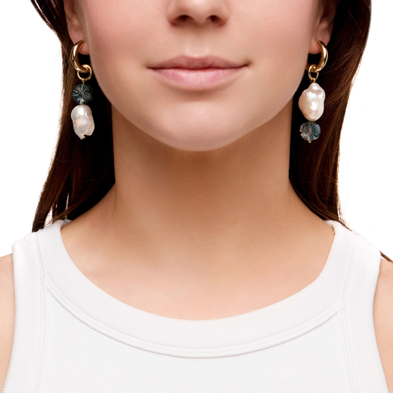 Серьги Испанская Страсть – Зеленые