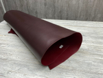 Ременная кожа Prima Burgundy (2,8+мм), цв. Бордовый