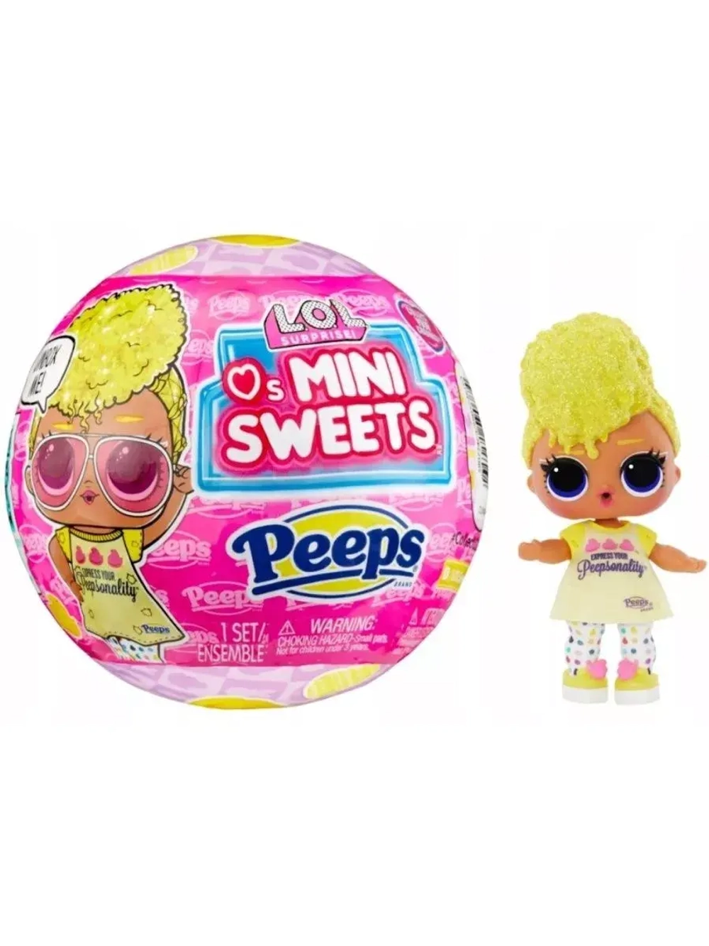 Кукла Лол в шаре Lol Mini Sweets Peeps маленькая оригинал
