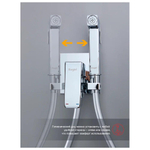 Гигиенический душ со смесителем встраиваемый Raglo R02.54, хром