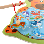 Развивающая игрушка деревянная Рыбалка простая ., C-41896