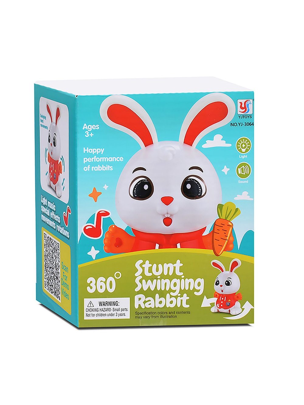 Интерактивная игрушка Заяц на батарейках (YJ-3064)