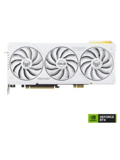 Видеокарта GeForce RTX 4070 Ti SUPER TUF BTF OC WHITE 16 ГБ