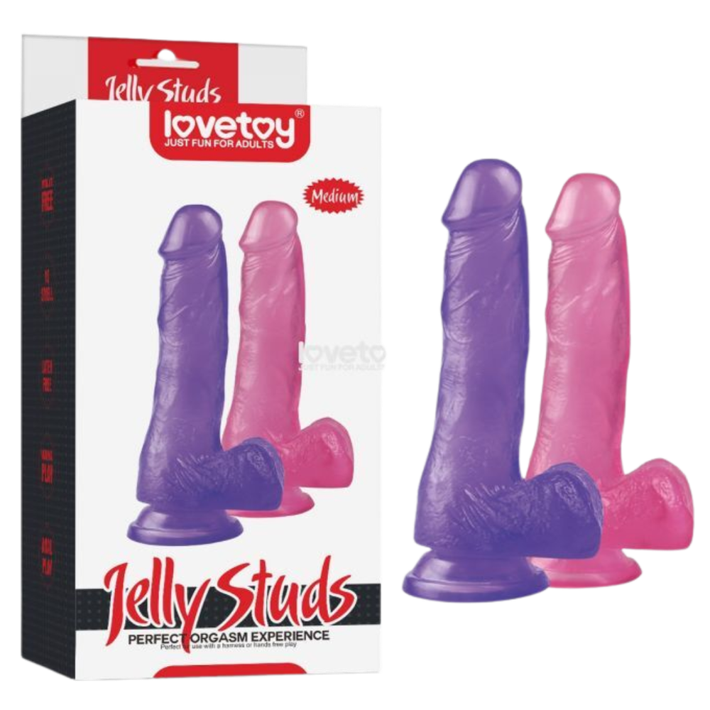Гелевый фаллоимитатор Crystal Dildo Medium