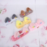 Повязка на голову «Кокетка - Кошечка», микс 6 цветов, 20*6см