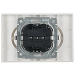 BRITE Розетка 2-местная с заземлением без защитных шторок 16А в сборе РС12-3-БрБ белый IEK