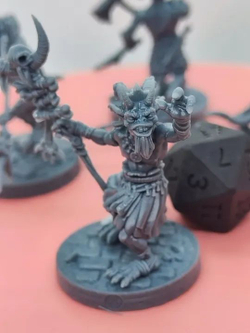 набор из 4шт Падших ДнД DnD миниатюры набор Catacombs of Anguish
