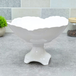 Фруктовница 25,5см на ножке "Аврора", фарфор