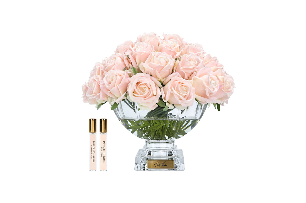 Букет ароматический Centerpiece Champagne Pink Rose Buds & Gold