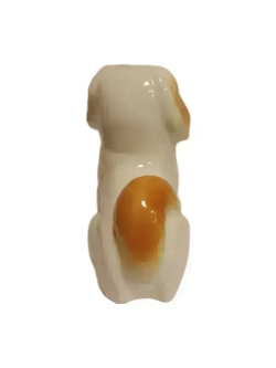 Фарфоровая статуэтка " Пекинес " ЛФЗ 1970-1979 гг.