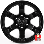 Комплект дисков Fuel 17x8.5 et0 6x139.7