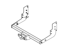 Фаркоп на ГАЗ NEXT A22R22, A22R32 (Удлиненная) (2013-) (без электрики, паспорт/сертификат в комплекте) Автос.GAZ-12