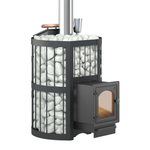 Чугунная печь для бани ЭТНА Стандарт 24 (ДТ-4С) Закрытая каменка