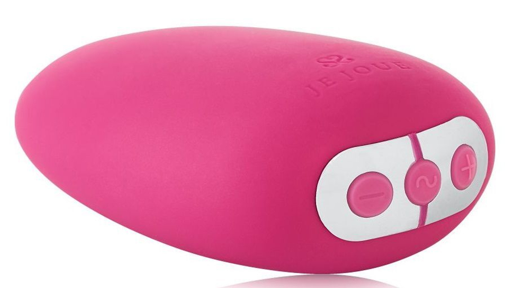 Ярко-розовый клиторальный стимулятор Mimi
