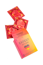 Презервативы Expert Hot Love с разогревающим эффектом №3