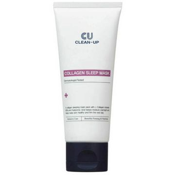 CU SKIN Ночная лифтинг маска с коллагеном и пептидами - Clean-Up Collagen Sleep Mask 70 гр