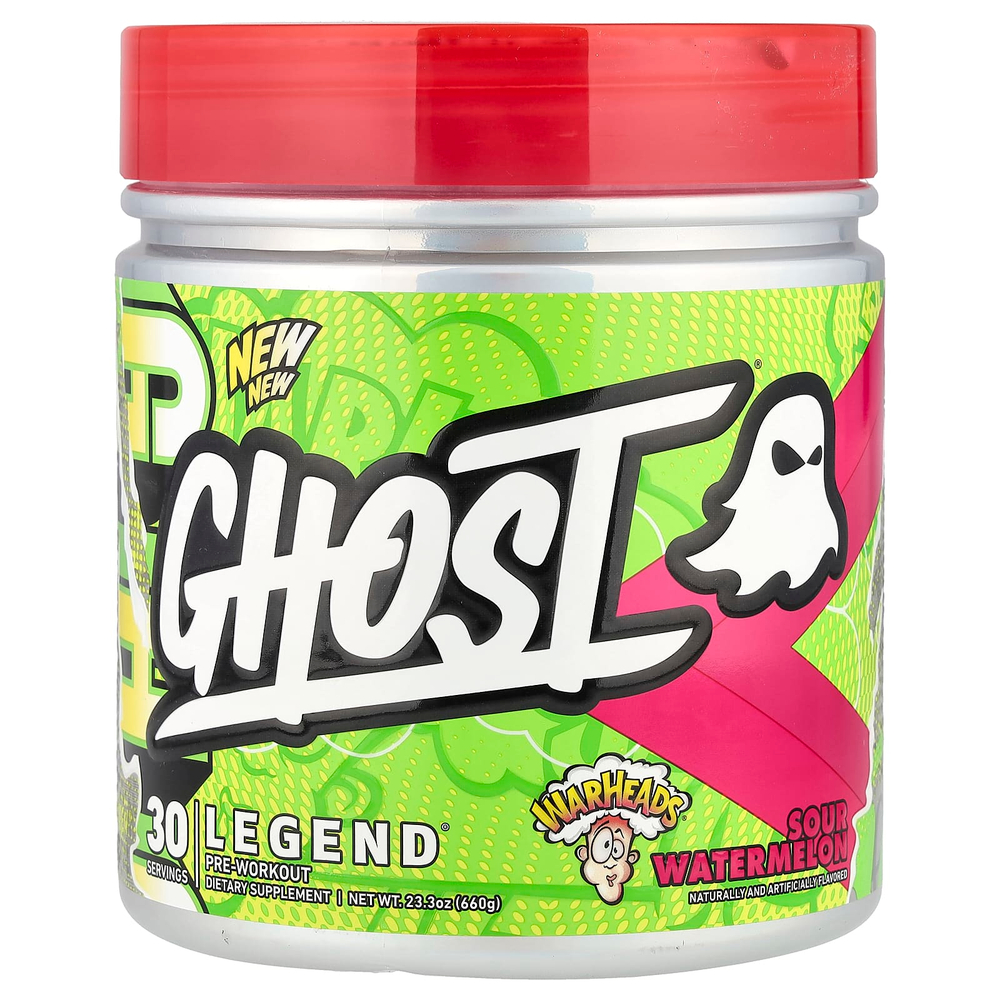 Ghost, Legend®, предтренировочный комплекс, Warheads®, арбуз, 660 г (23,3 унции)