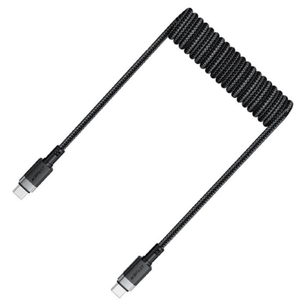 C14-03 USB-C to USB-C spring charging data cable
