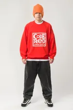 Толстовка Codered Overcrew Summer Street Man Красный Код