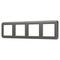 Рамка пластиковая FRM-VERSA-PL-4-GR Arlight 045189