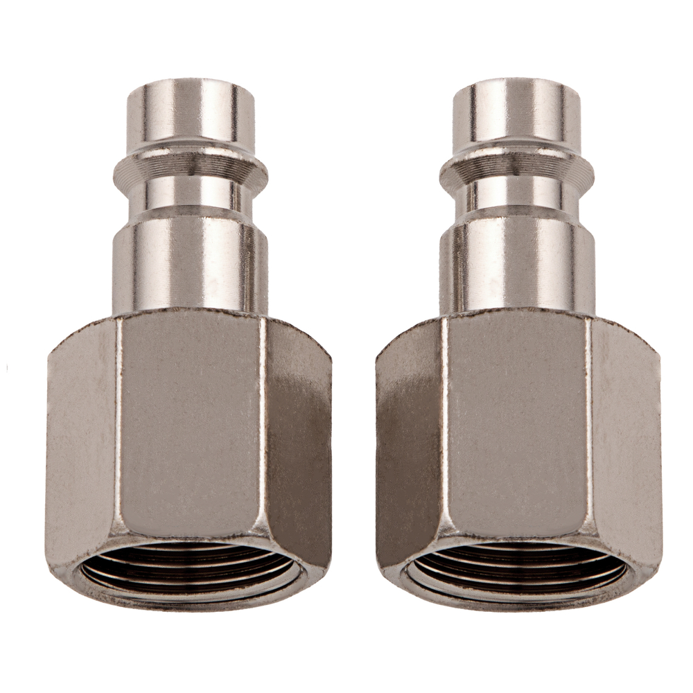 Ниппель универсальный быстросъемный ("папа") 3/8, внутренняя резьба, 2 шт, Stels