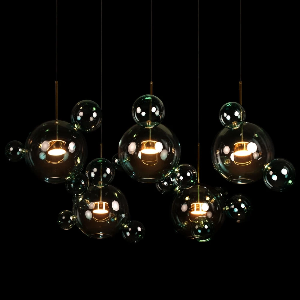 Подвесной светильник Loft It BOLLE 2027-S5 Blue