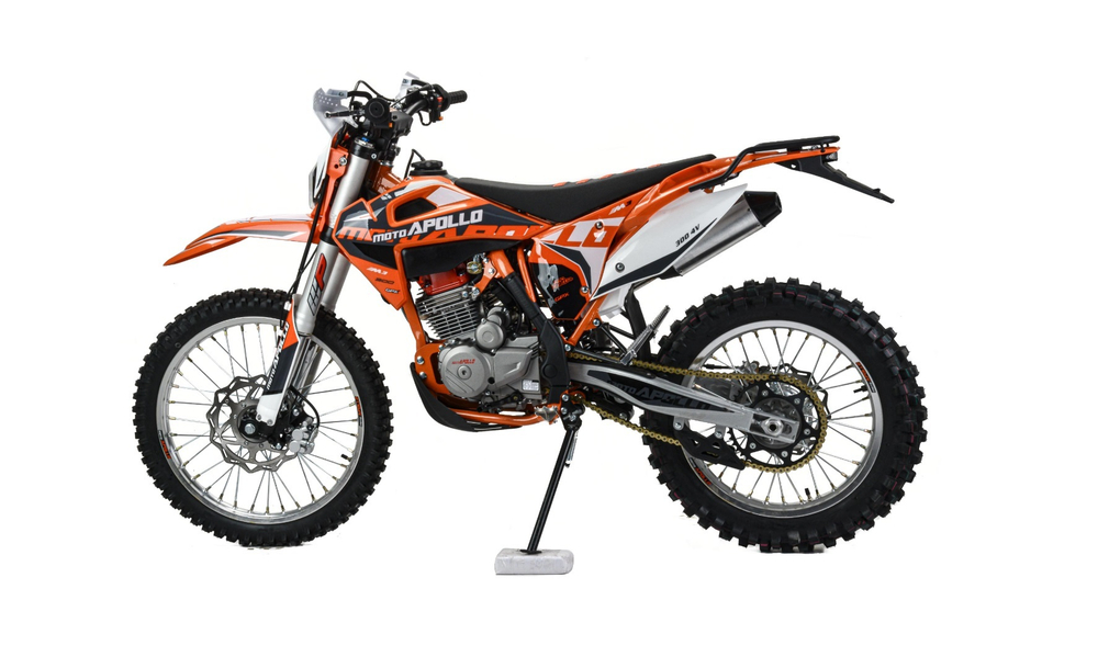 Мотоцикл Кросс MotoLand Moto Apollo M3 300 4V (175FMM PR5) оранжевый