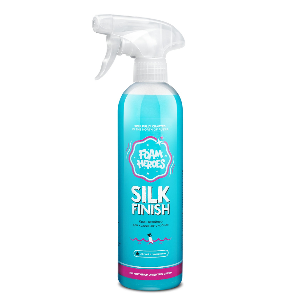 Foam Heroes Silk Finish квик-детейлер для экстерьера по мотивам Aventus, 500мл