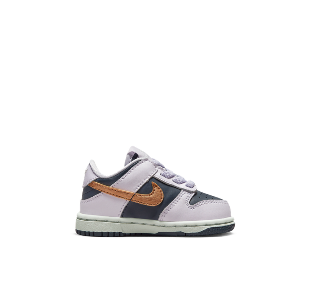 Детские кроссовки Nike Dunk Low SE 'Copper Swoosh' DX1665-400