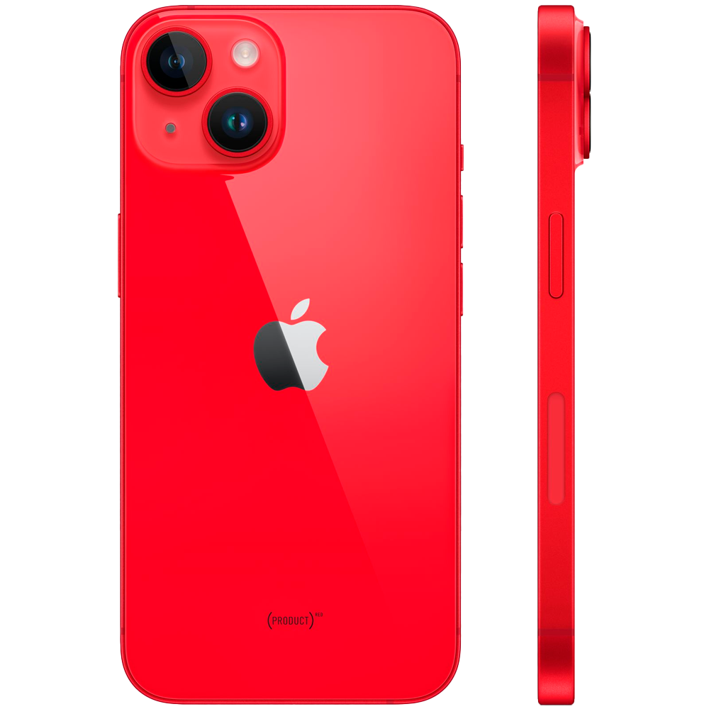 Смартфон Apple iPhone 14 128GB Dual Sim, Red (Красный)