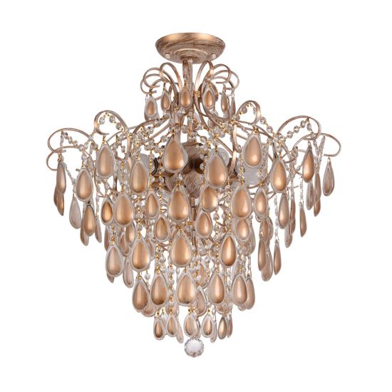 Потолочная люстра Arte Lamp SILVIA A3703PL-10GA