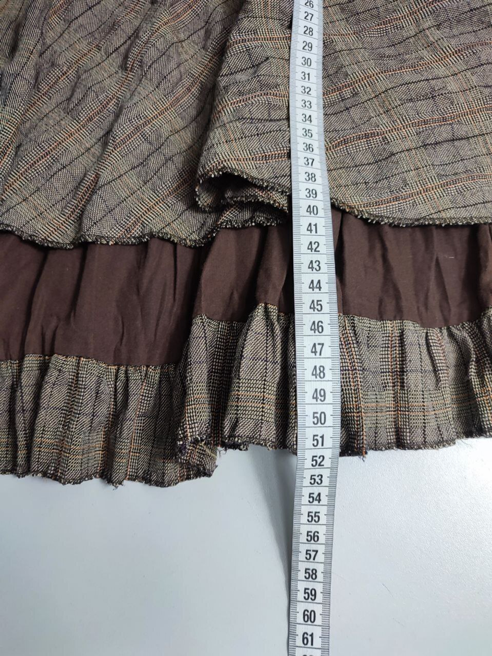 Юбка Bianco Ballo коричневая 46 размер