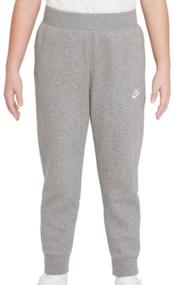 Брюки для девочки Nike Sportswear Fleece Pant LBR G - carbon heather/white - Gray