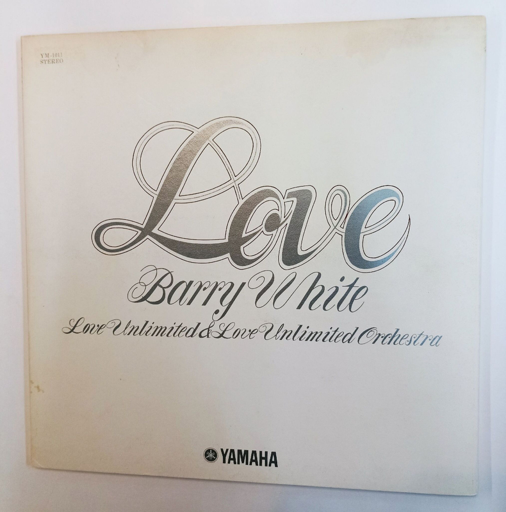 Винтажная виниловая пластинка LP Barry White, Love Unlimited and Love Unlimited Orchestra Love (Japan 1974)