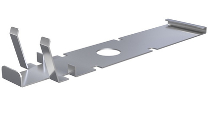 Нижняя пластина для вертикального зажима