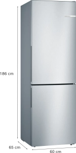 Двухкамерный холодильник Bosch KGV36VLEA