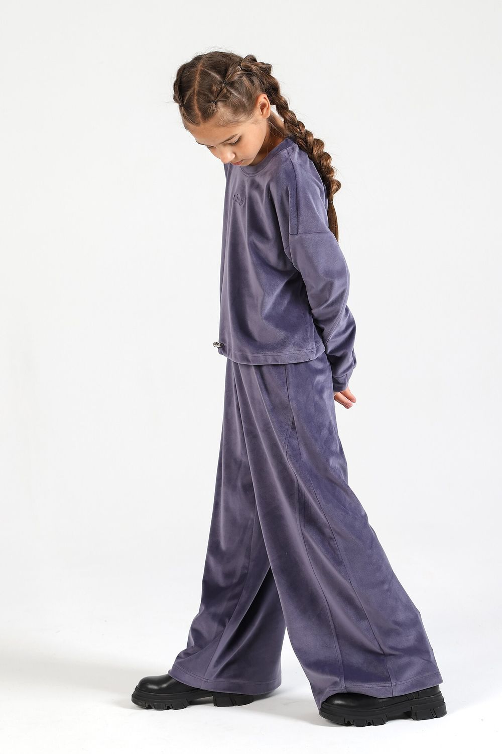 Костюм для девочки Вита-2 Виотекс СЕРЫЙ